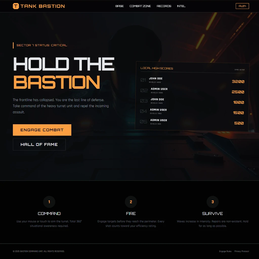 Fortress Defense Game